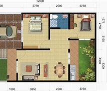 Desain Rumah Minimalis 7X9 2 Kamar